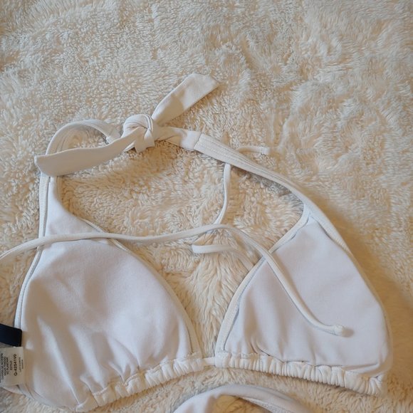 Ralph Lauren Polo Logo Bikini Bathing Suit top and Bottoms blue label - Picture 8 of 12